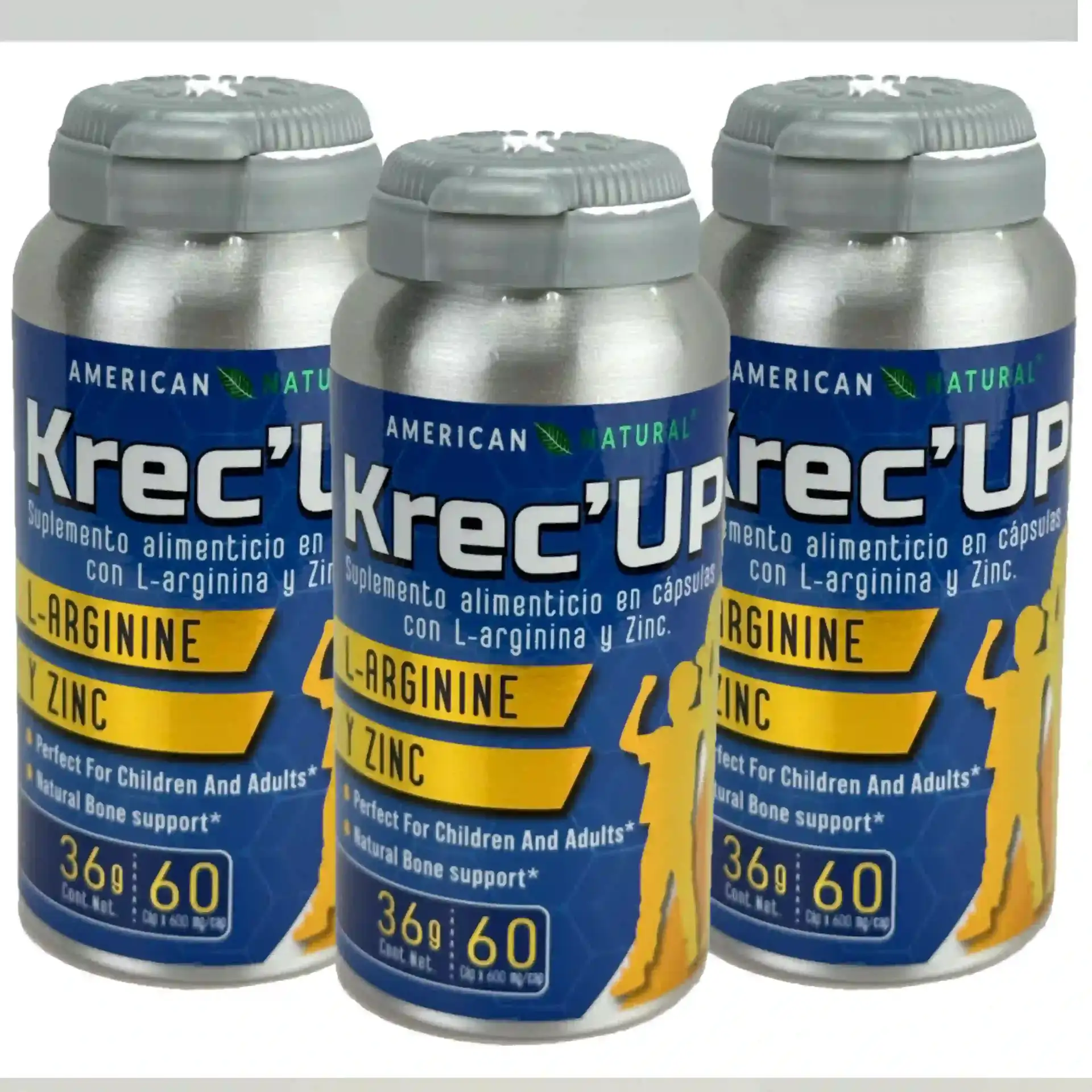 Frasco Krec'UP — presentación 3 Frascos